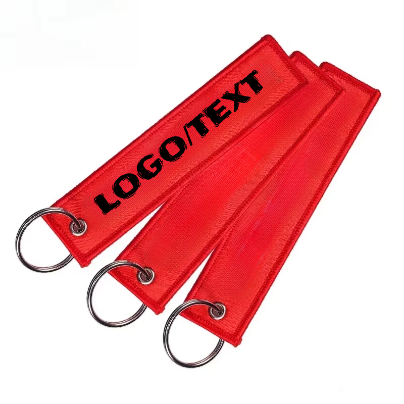 Embroidery Ribbon - Llavero con cinta para bolsa de