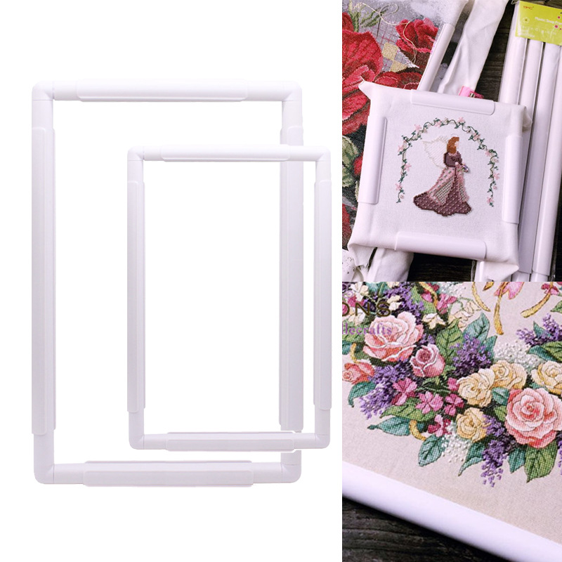 Embroidery Hoop Square - Conjunto de marco de bordado de