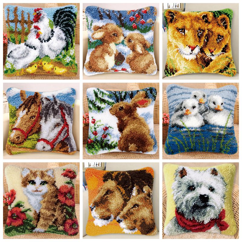 Printed Embroidery Kit - Kits de ganchillo de nudo de