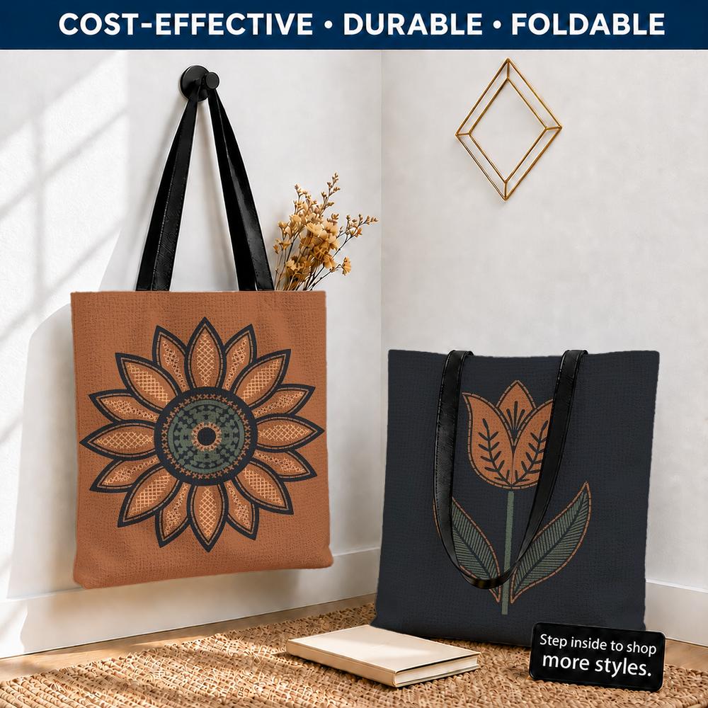 Embroidery Effect Canva - Bolsas de almacenamiento con efecto de