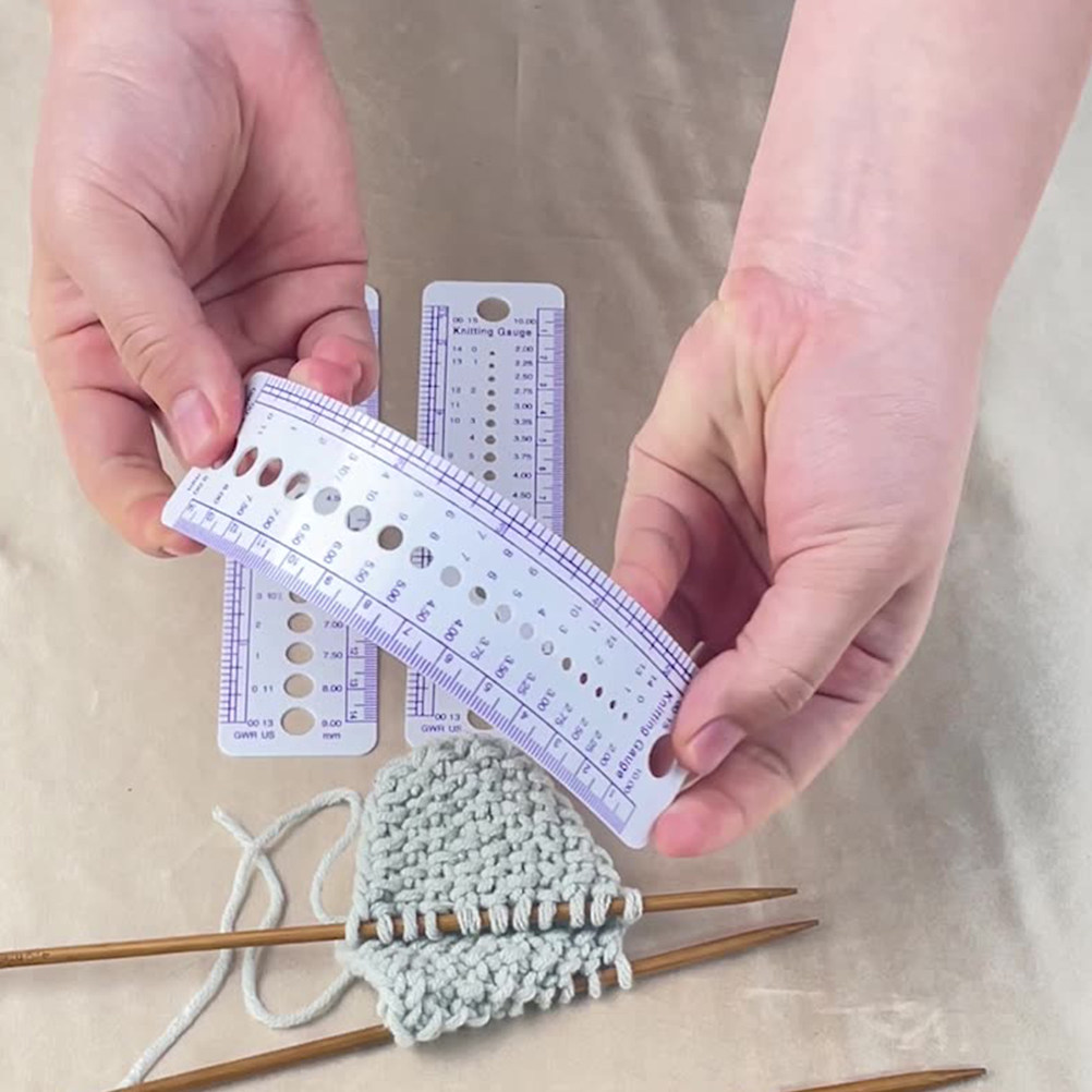 Embroidery Needles - Juego de 6 Reglas Medidoras de