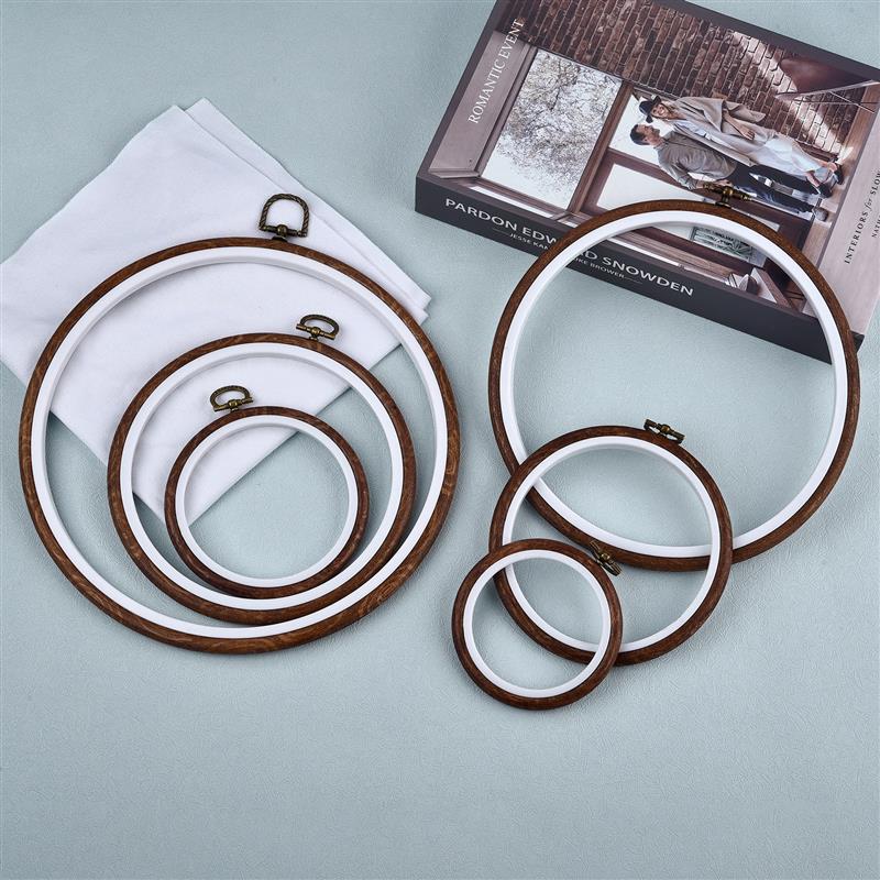 Conjunto de aros de bordado de - Embroidery Hoop Square reseña y precio