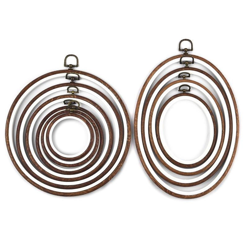 Conjunto de aros de bordado de - Embroidery Hoop Square reseña y precio