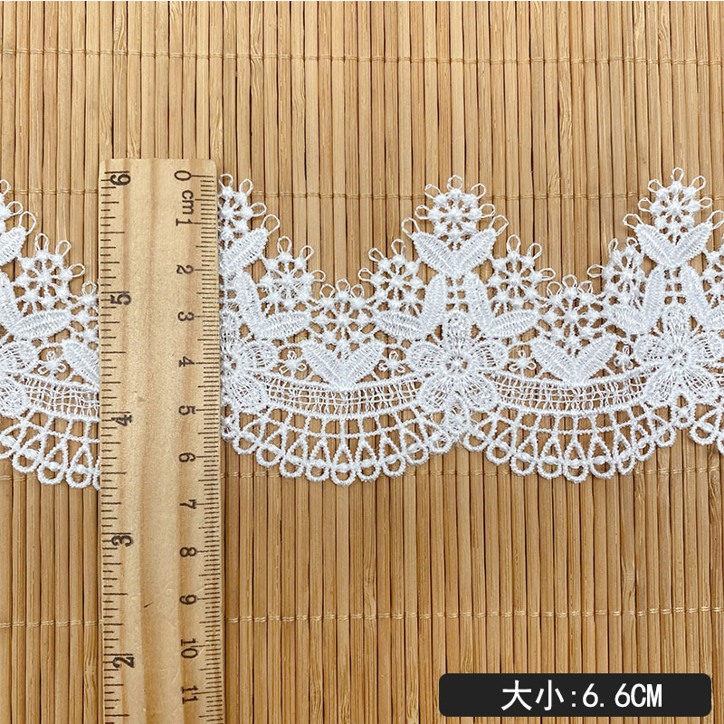 2 yardas 6,6 Cm bordado hueco  - Embroidery Ribbon reseña y precio
