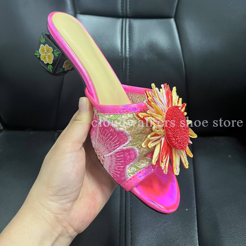Sandalias de Verano con Bordad - Embroidery Flower reseña y precio