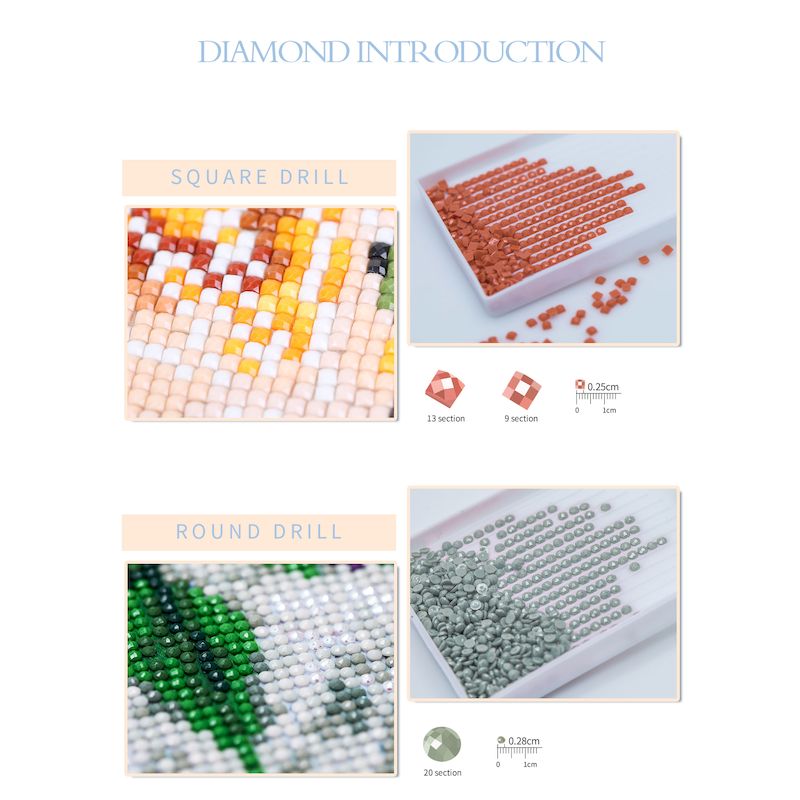 Kit de mosaico de diamantes 5D - Embroidery Flower reseña y precio