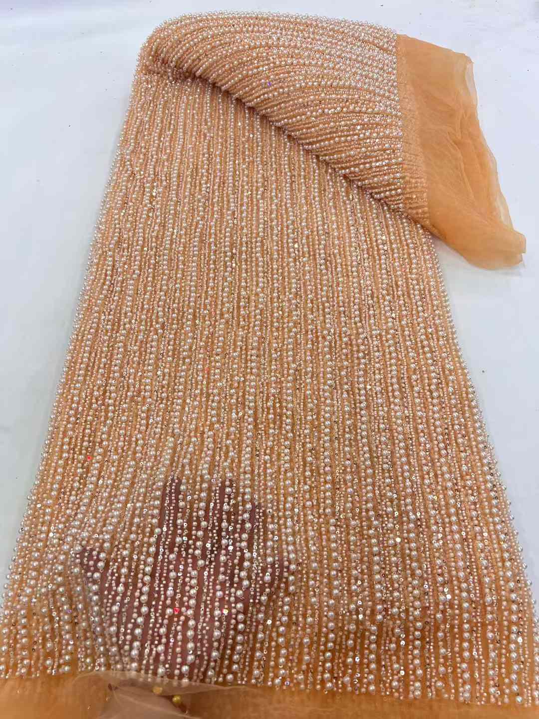 Tela bordada con láser de lent - Embroidery Net Dress reseña y precio