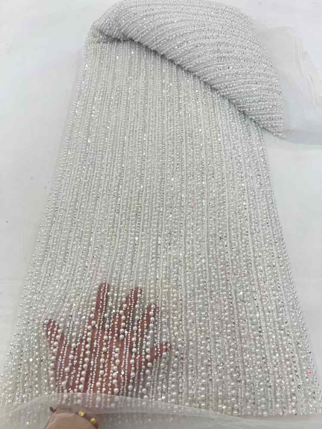 Tela bordada con láser de lent - Embroidery Net Dress reseña y precio