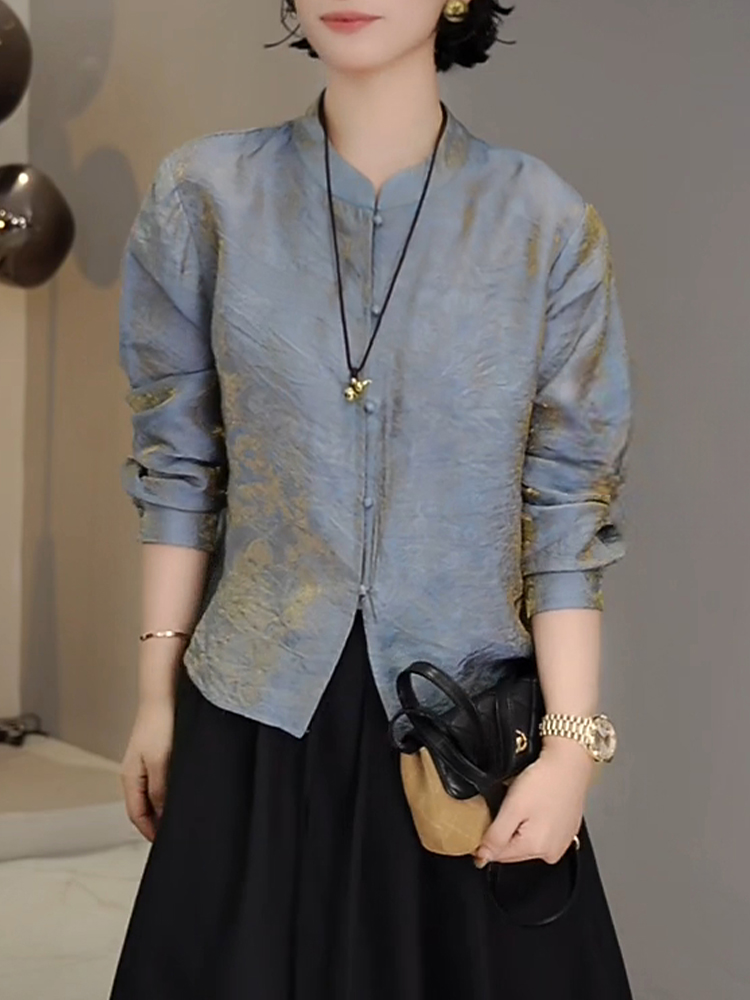 Elegante Camisa de Mujer Estil - Embroidery Cardigan reseña y precio