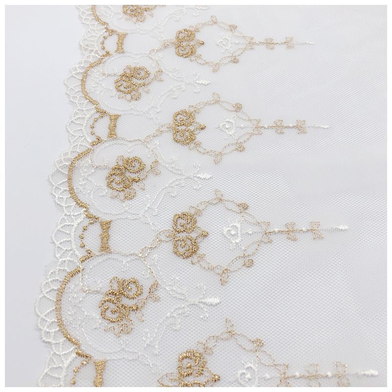Malla bordada de 16,2 CM de an - Embroidery Roses reseña y precio
