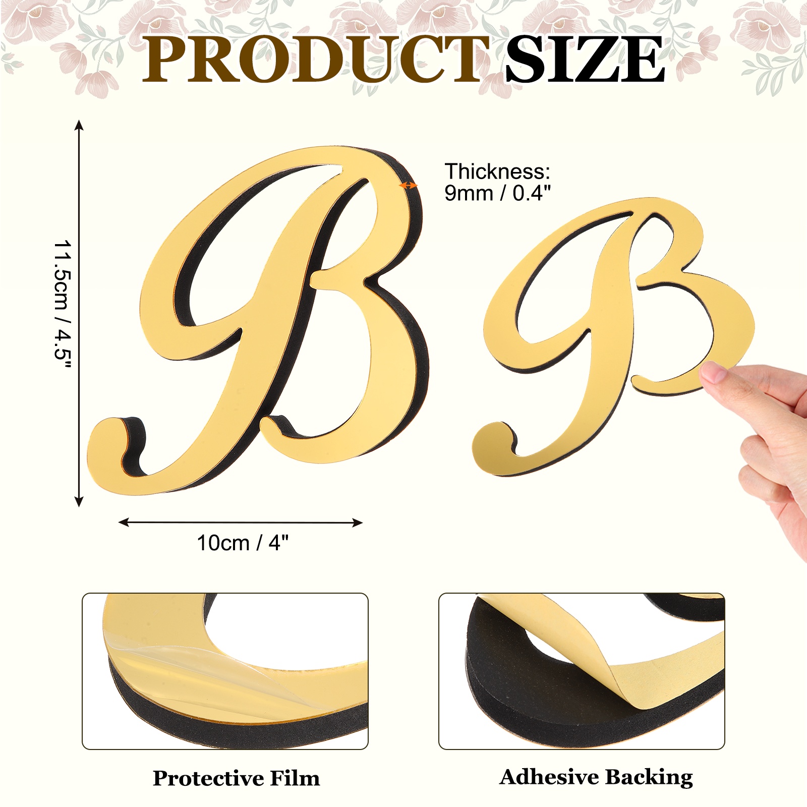 1 unidad de pegatina de pared  - Embroidery Writing reseña y precio