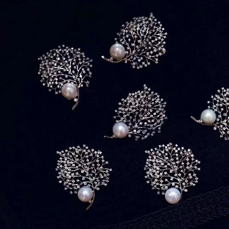 Broche de perlas naturales de  - Embroidery Australia reseña y precio