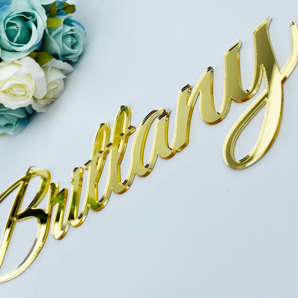Letrero adhesivo con nombre pe - Embroidery Writing reseña y precio