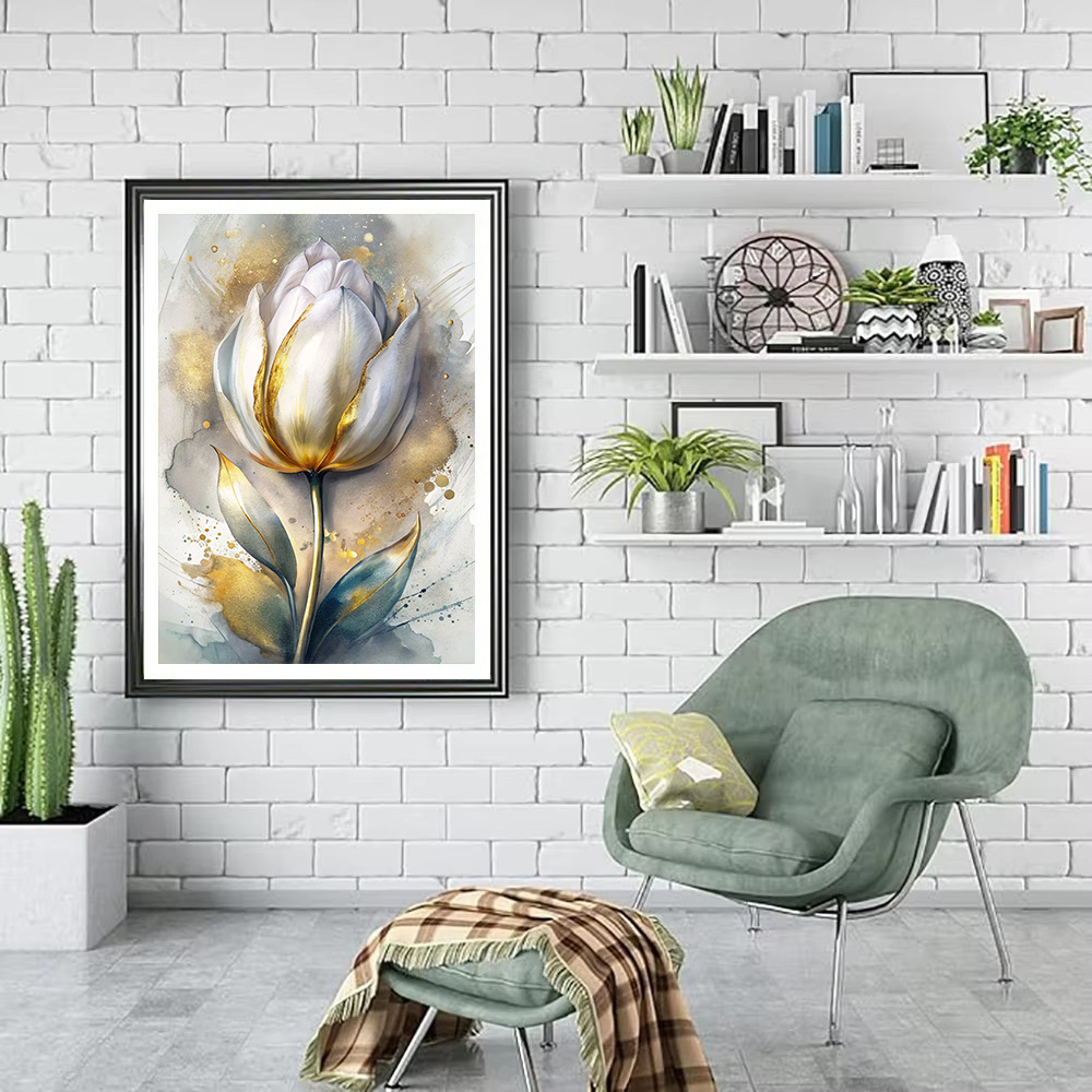 Bordado de diamantes nuevo 202 - Embroidery Flower reseña y precio