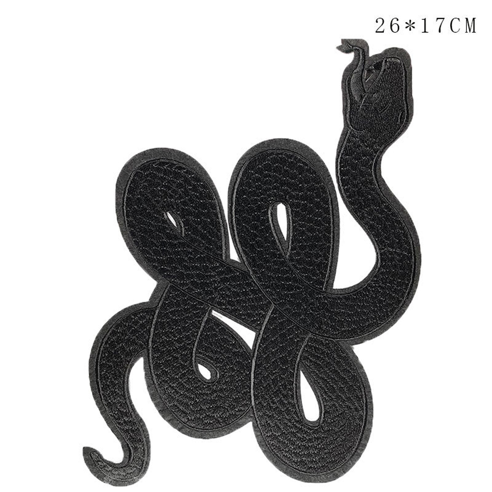Parche bordado de serpiente ne - Embroidery Alpha reseña y precio