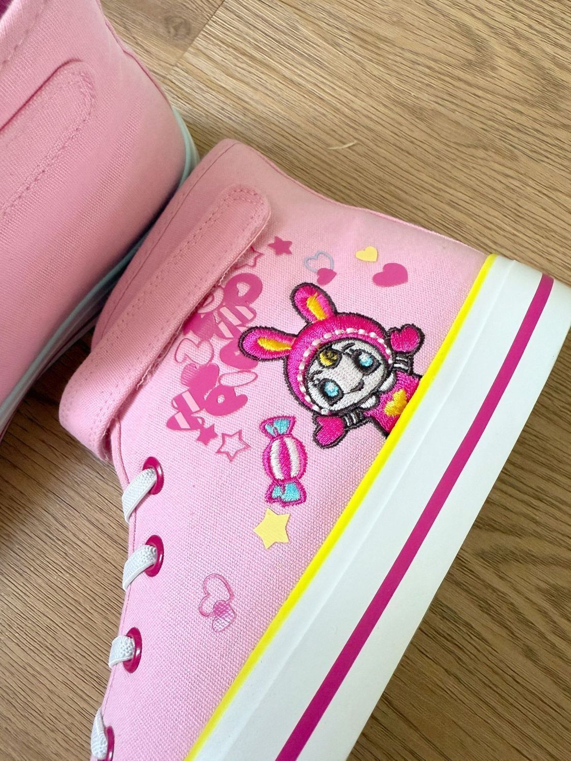 Zapatillas de Lona Rosas Linda - Embroidery Fabric reseña y precio