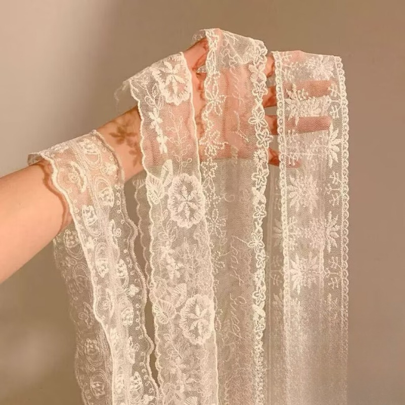 Nuevo Pañuelo Largo de Encaje  - Embroidery Ribbon reseña y precio