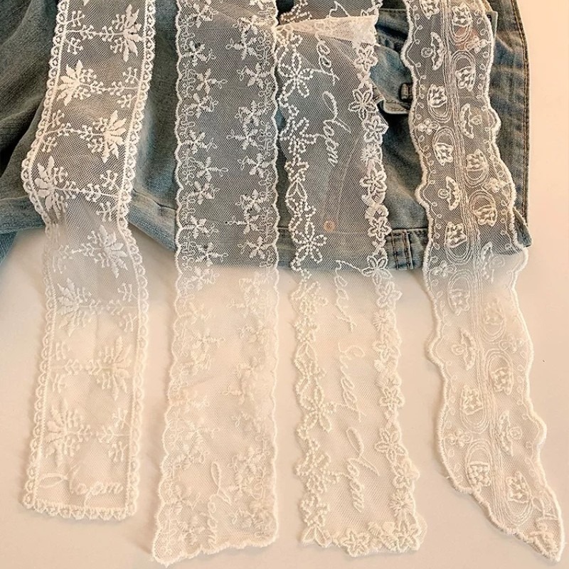Nuevo Pañuelo Largo de Encaje  - Embroidery Ribbon reseña y precio