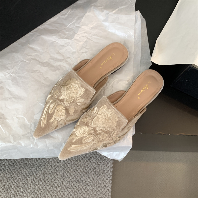 Zapatos de Mujer Nuevos 2026,  - Embroidery Flower reseña y precio
