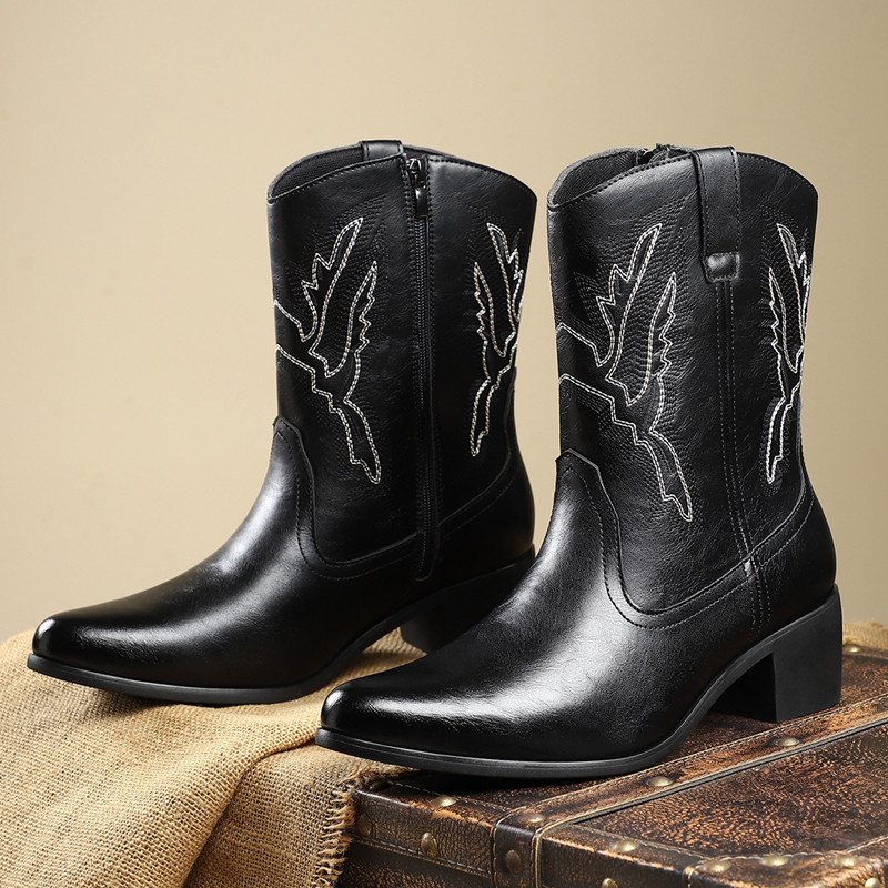 Botas de vaquero del oeste Ret - Embroidery Fabric reseña y precio