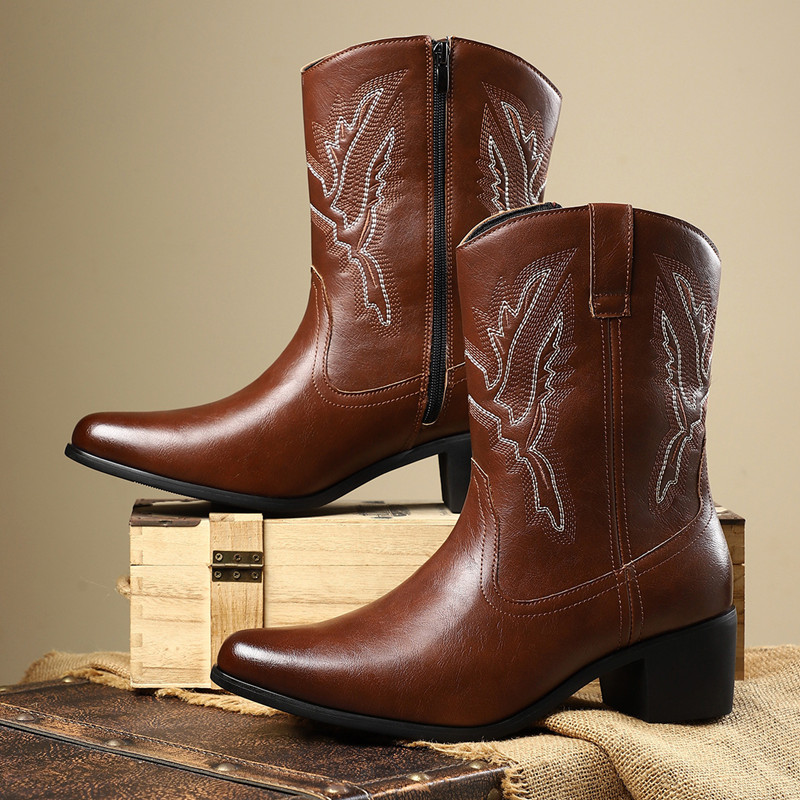 Botas de vaquero del oeste Ret - Embroidery Fabric reseña y precio