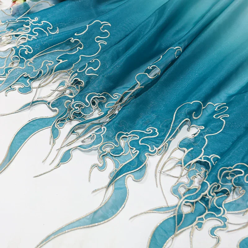 Tela con Bordado Estilo Chino, - Embroidery Fabric reseña y precio
