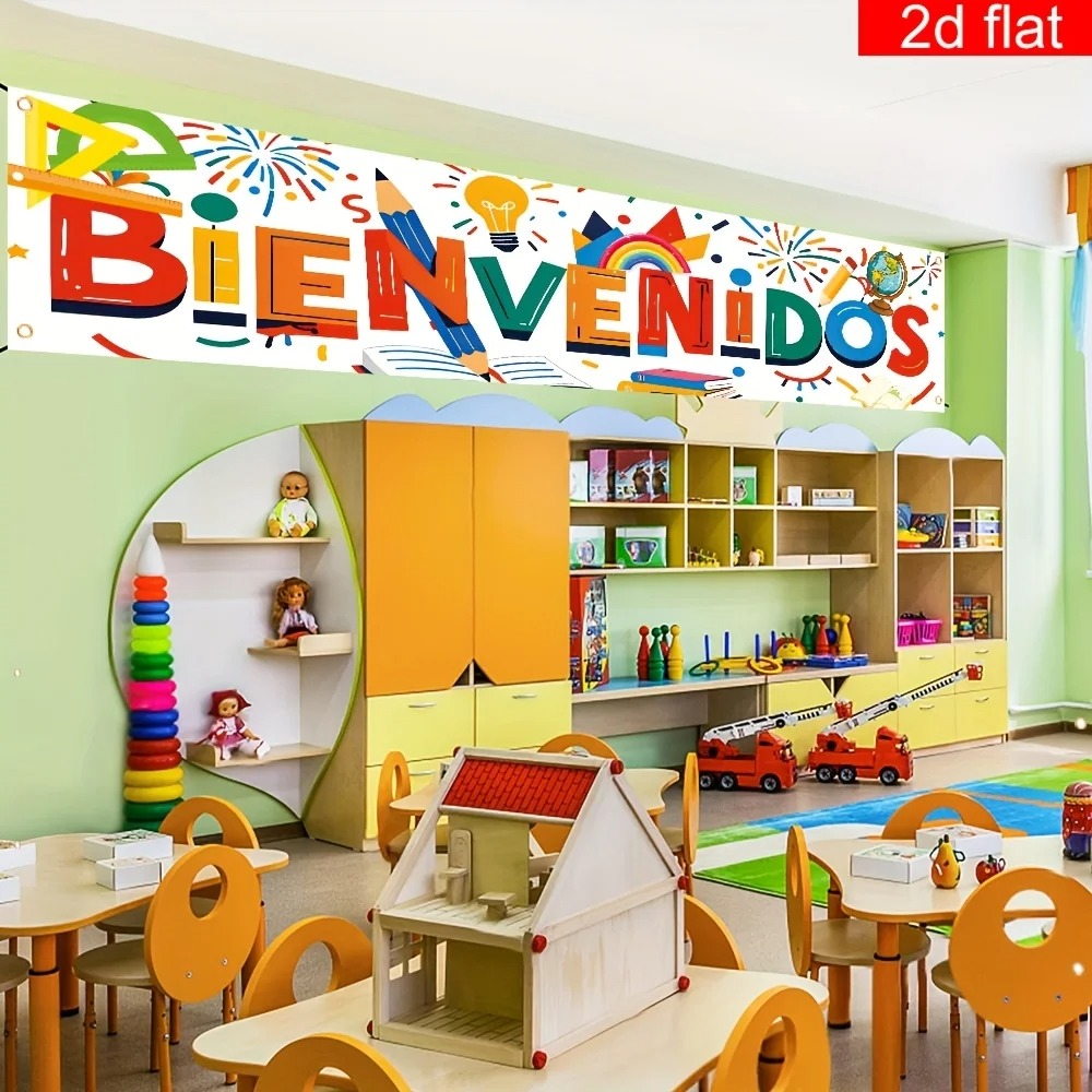 Letrero de Bienvenida de Regre - Embroidery Writing reseña y precio
