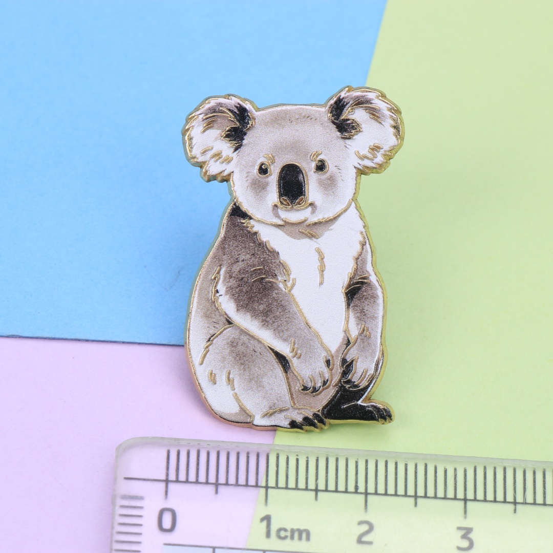 Pin de solapa de metal esmalta - Embroidery Australia reseña y precio