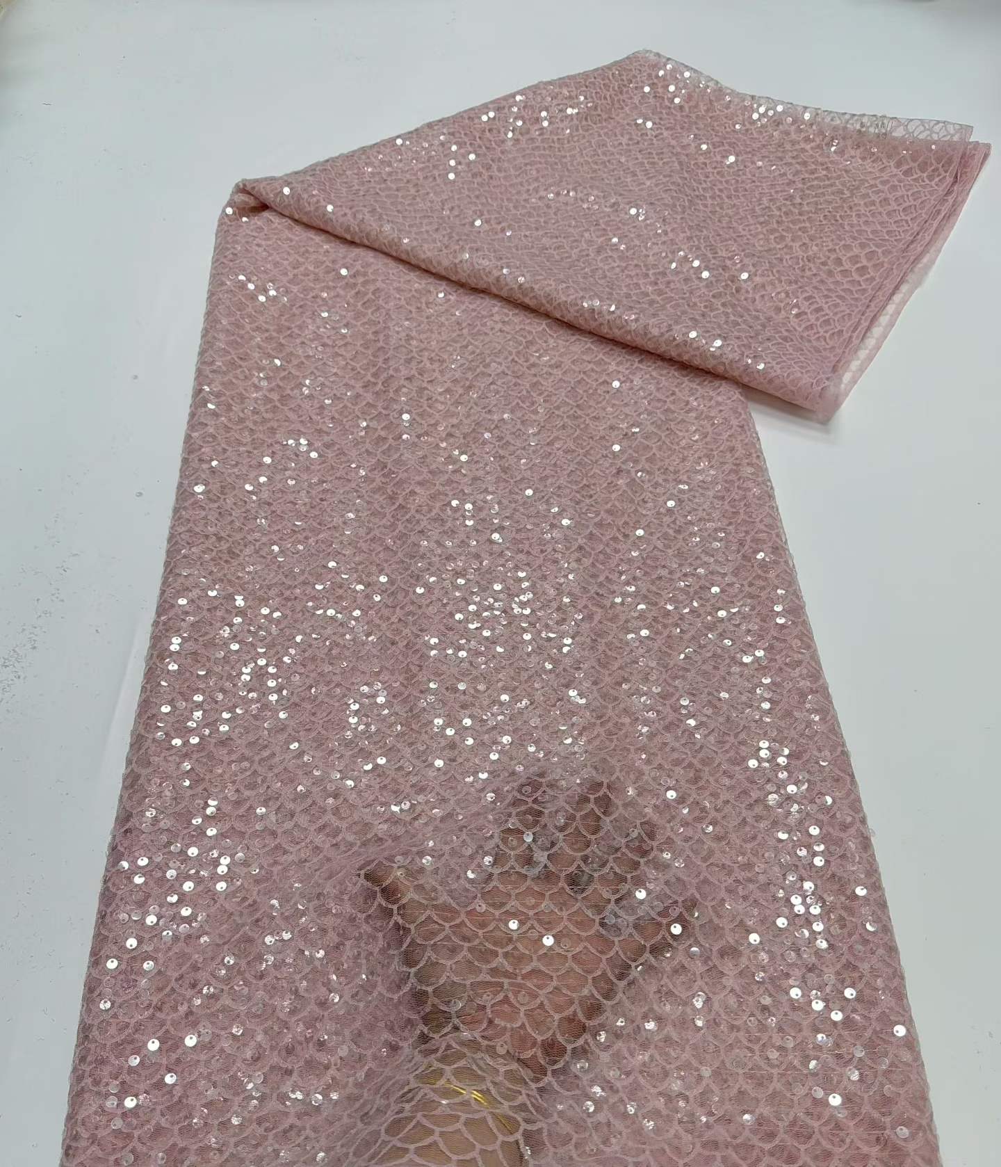 Tela de encaje bordado nigeria - Embroidery Net Dress reseña y precio
