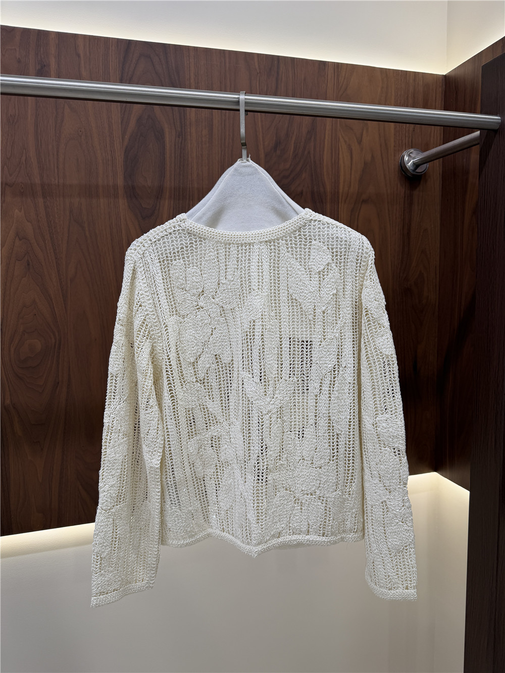 Conjunto de punto bordado cala - Embroidery Cardigan reseña y precio