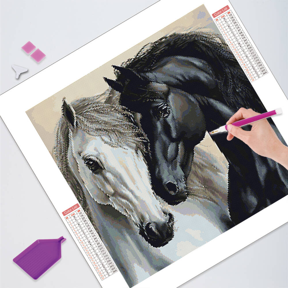 Mosaico de diamantes de Lilo y - Embroidery Horse reseña y precio