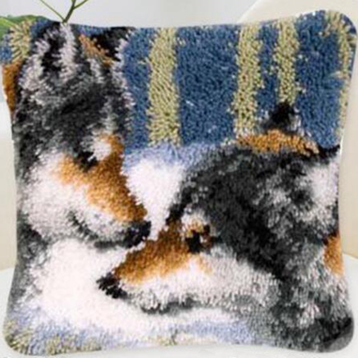 Kit de gancho de pestillo con  - Printed Embroidery Kit reseña y precio