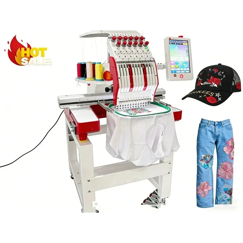 Máquina de Bordar Computarizad - Embroidery Hat Machine reseña y precio