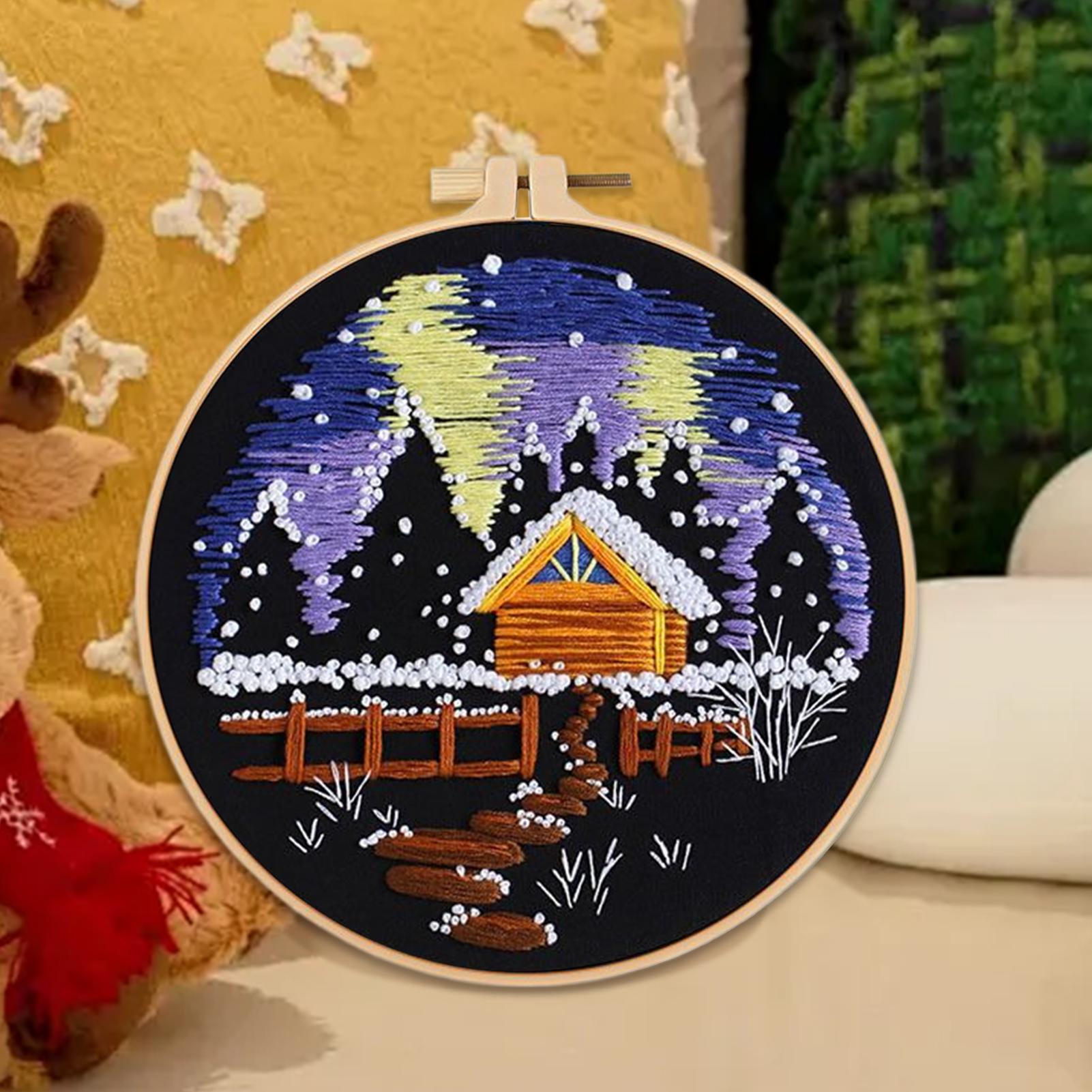 Kit de bordado de Navidad, esc - Embroidery Kitchen reseña y precio