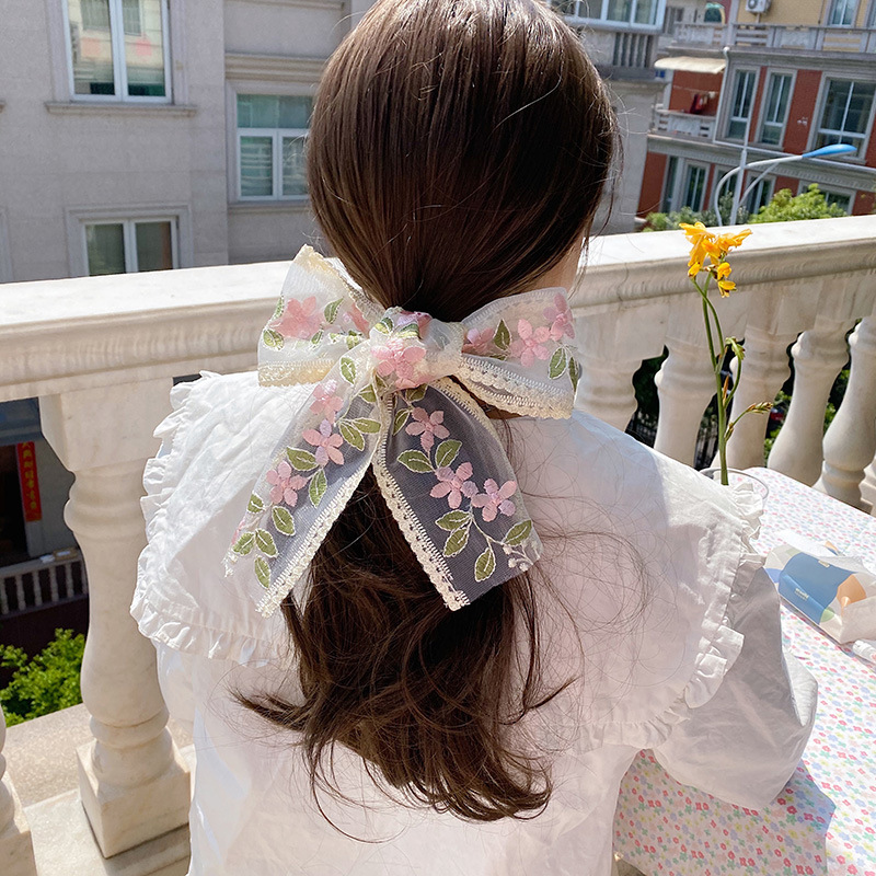 Cinta de flores bordada de enc - Embroidery Ribbon reseña y precio