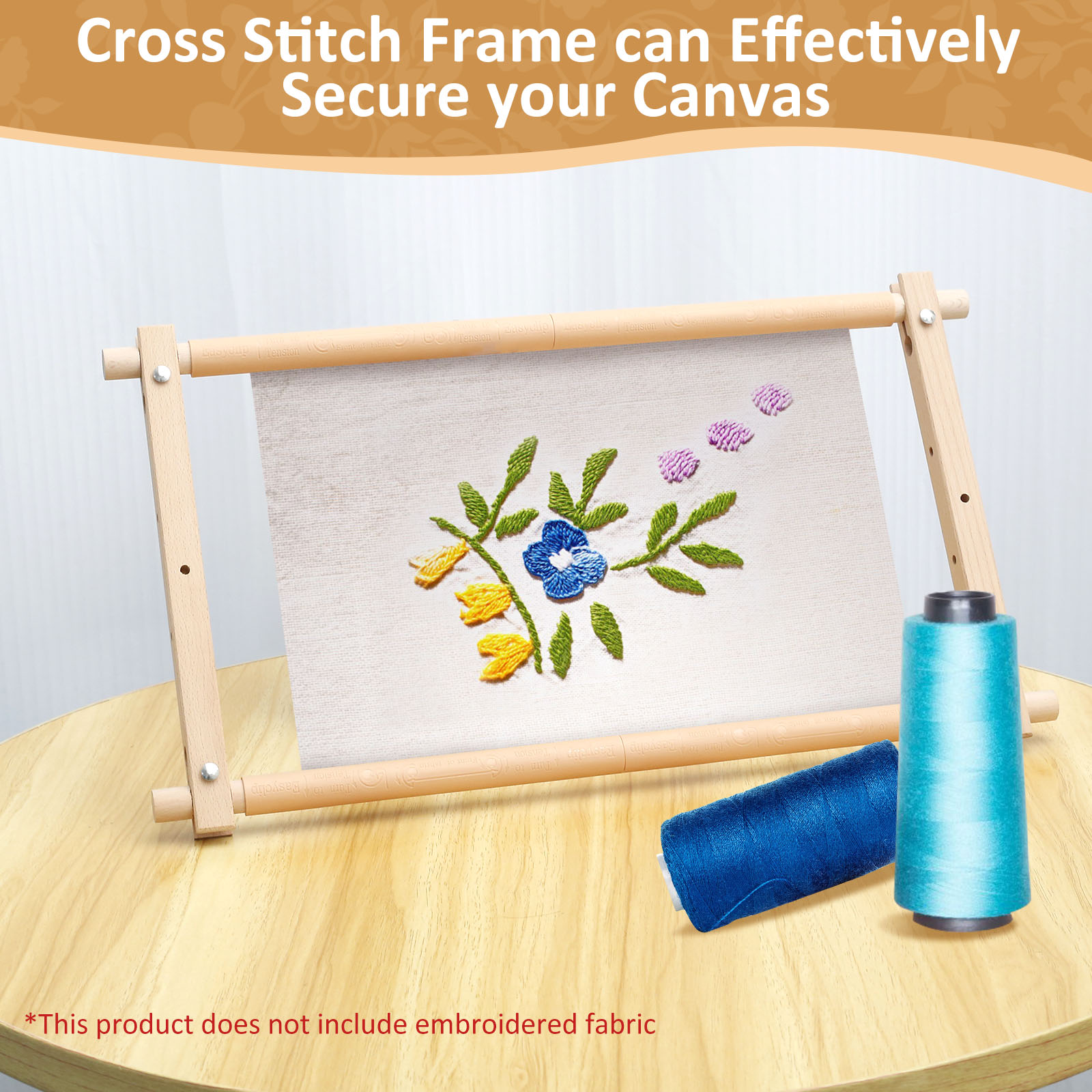 Marco de Madera de Haya para T - Embroidery Hoop Square reseña y precio