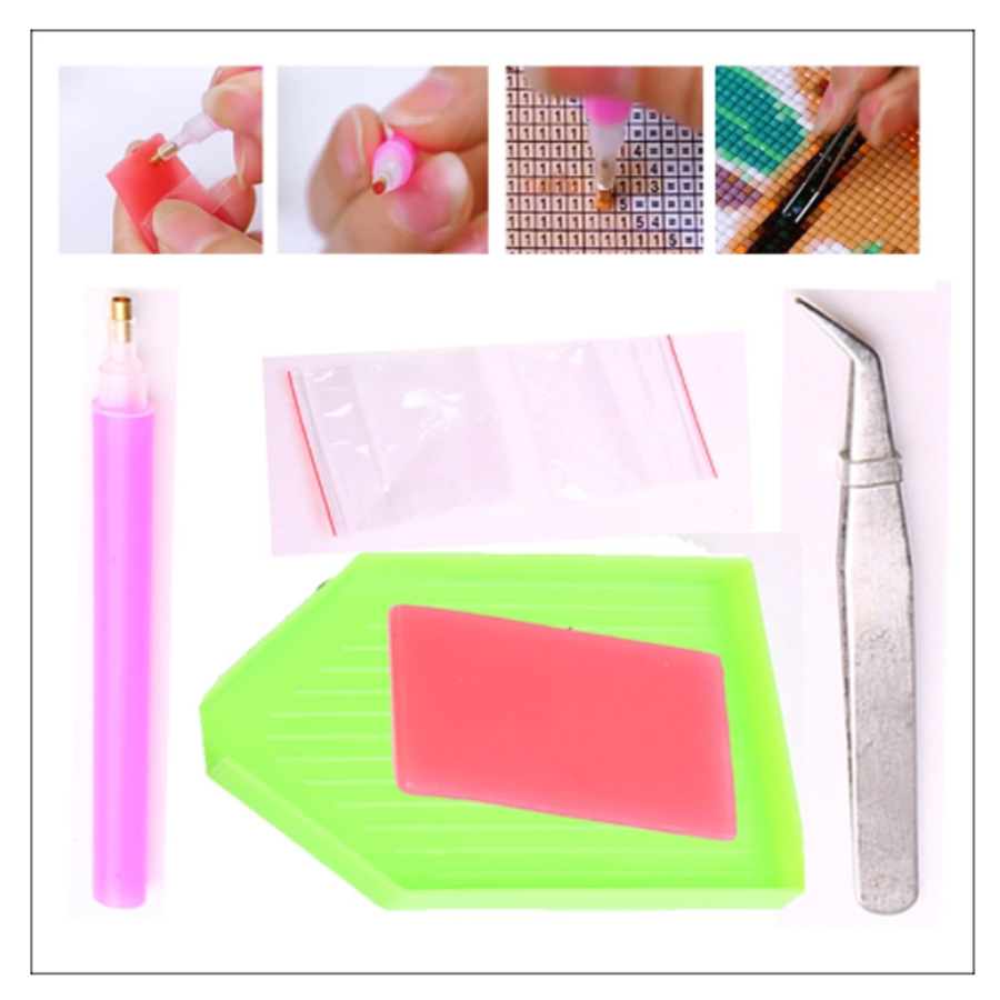 Pintura de diamantes 5D Diy pa - Embroidery Kitchen reseña y precio