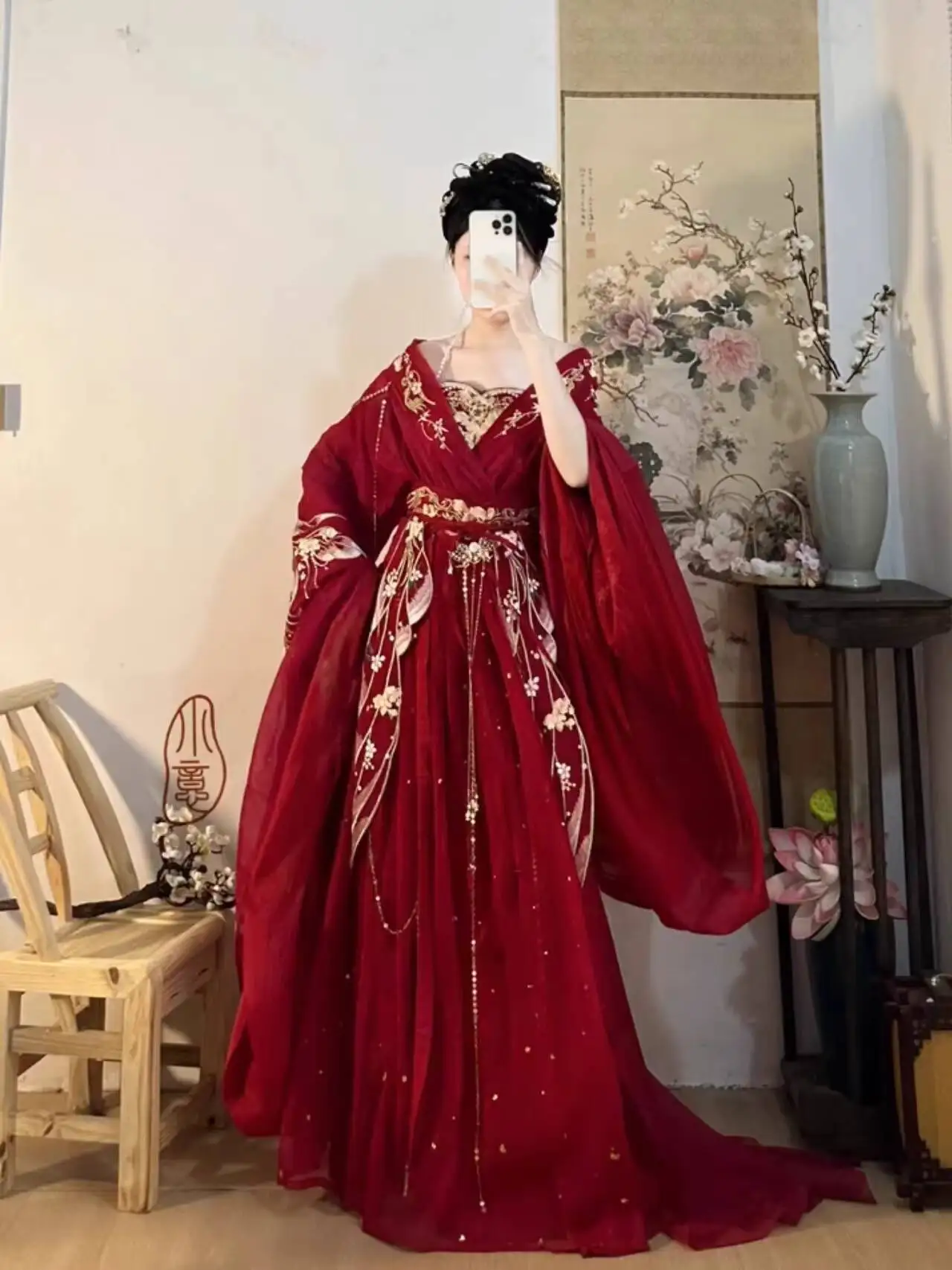 2025 caliente Guofeng diosa de - Embroidery Flower reseña y precio