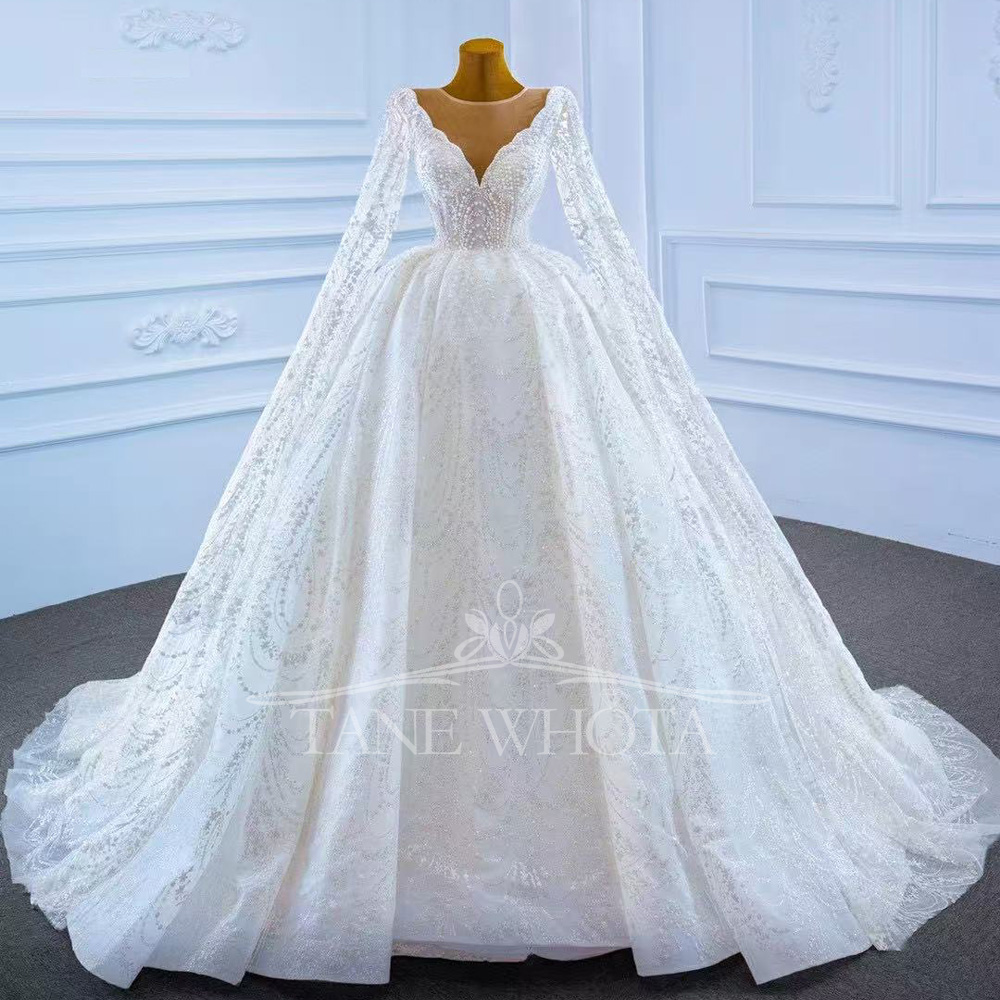 Vestido Casamento 2025 cuello  - Embroidery Organza reseña y precio