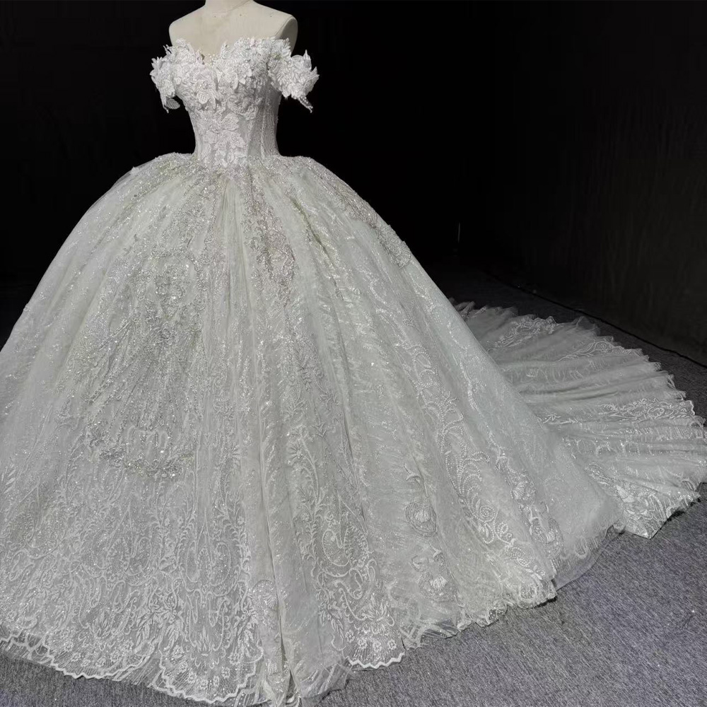 Vestido de novia personalizabl - Embroidery Organza reseña y precio