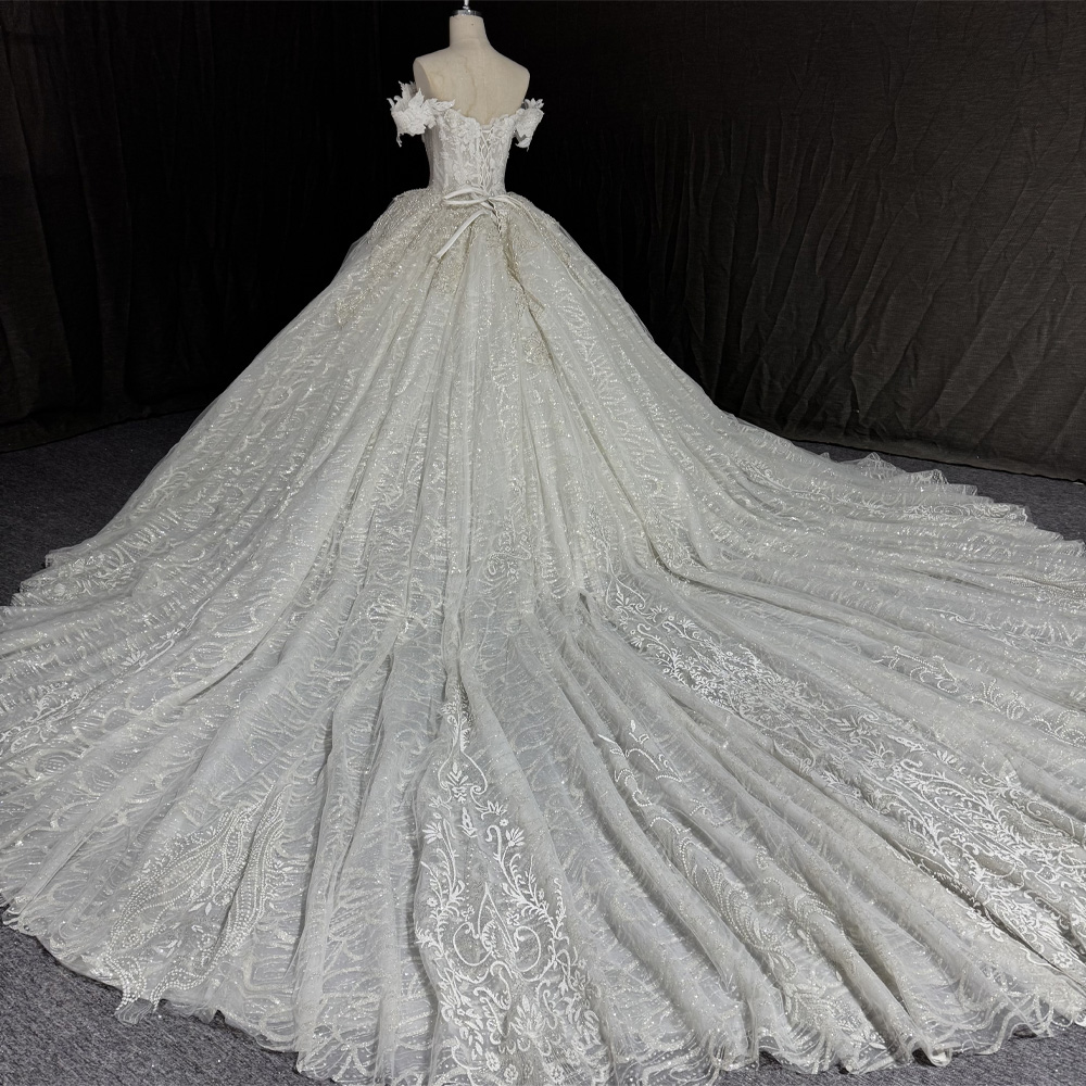 Vestido de novia personalizabl - Embroidery Organza reseña y precio