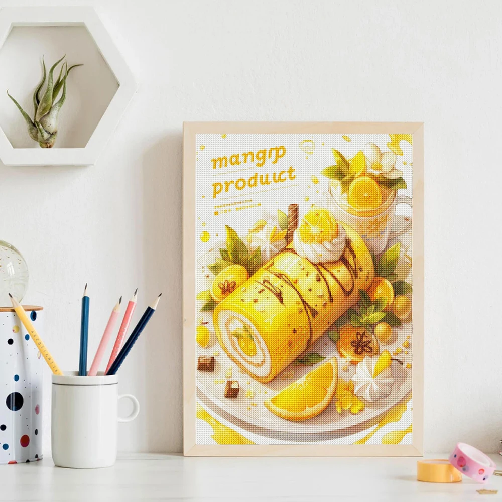 Pintura de diamante de paisaje - Embroidery Kitchen reseña y precio