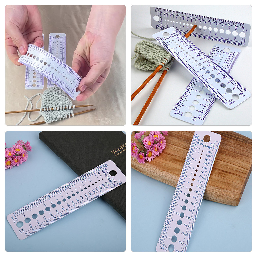 Juego de 6 Reglas Medidoras de - Embroidery Needles reseña y precio