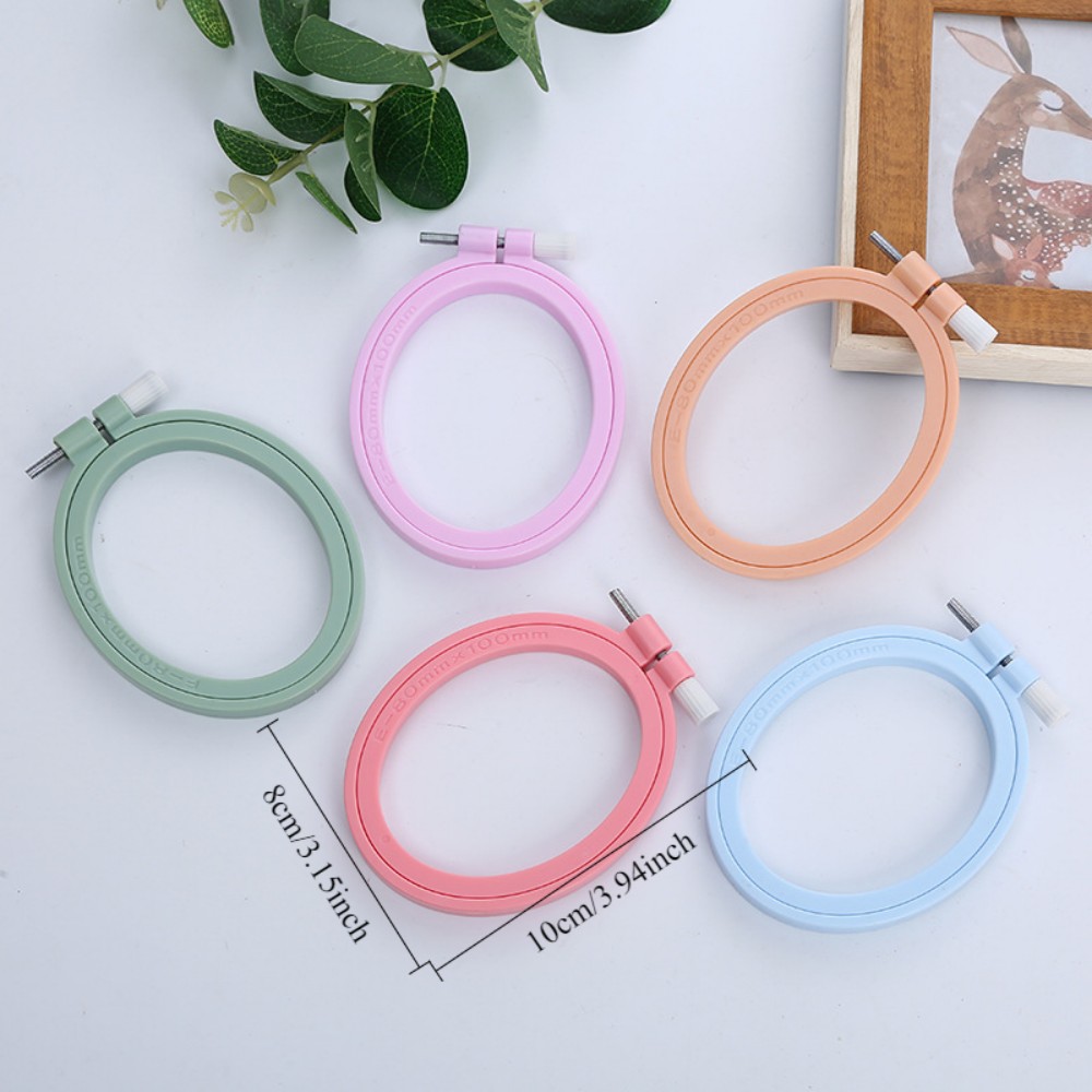 Aros de bordado de plástico ov - Embroidery Hoop Square reseña y precio