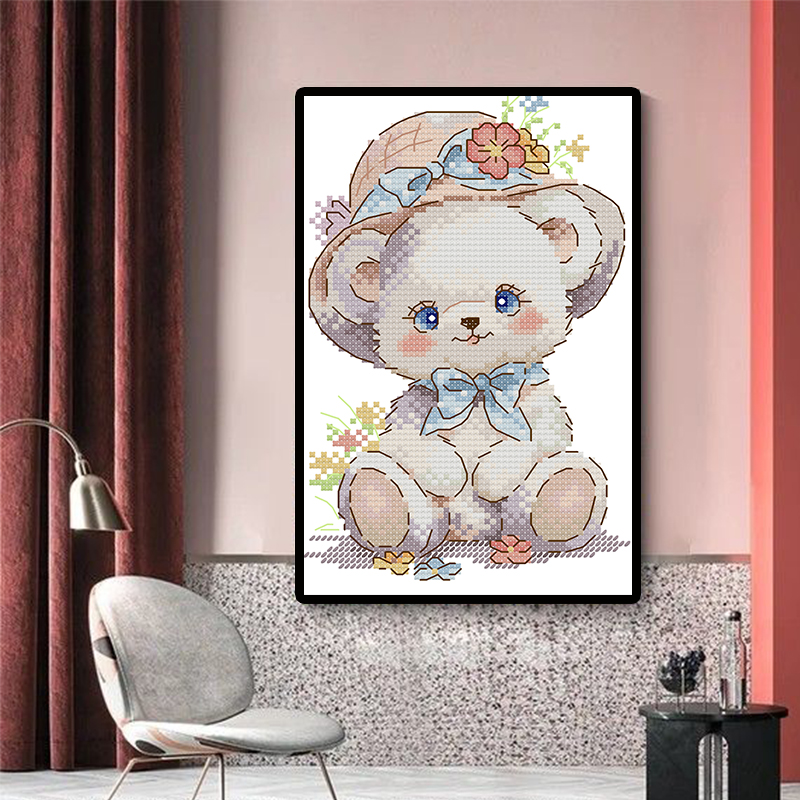 Kit de Punto de Cruz Joy Sunda - Printed Embroidery Kit reseña y precio