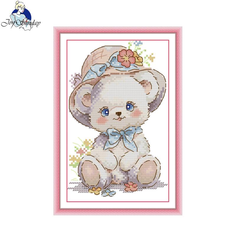 Kit de Punto de Cruz Joy Sunda - Printed Embroidery Kit reseña y precio