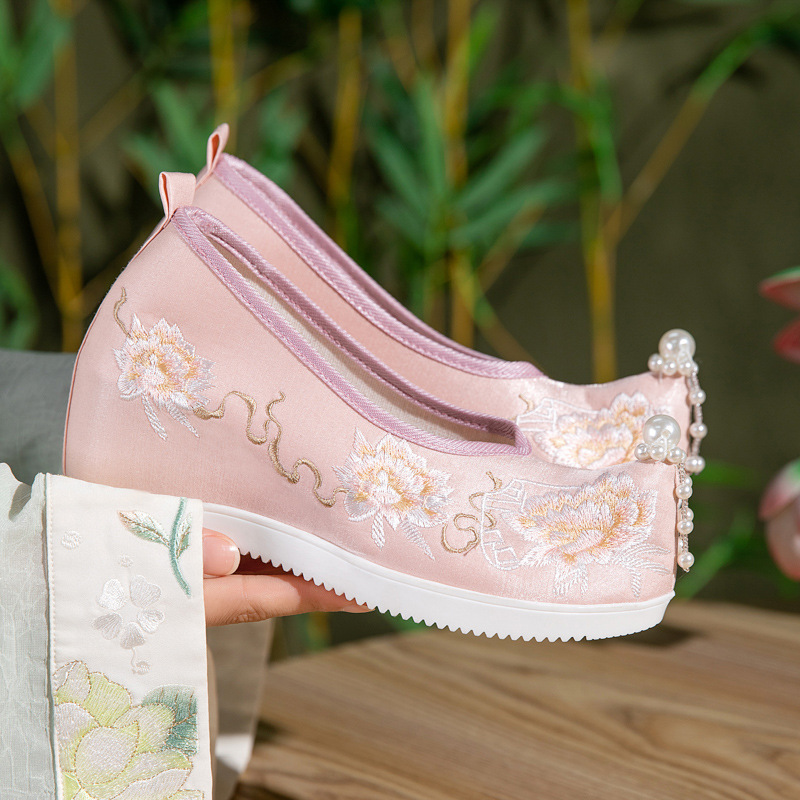 Zapatos Hanfu con Bordado de P - Embroidery Fabric reseña y precio