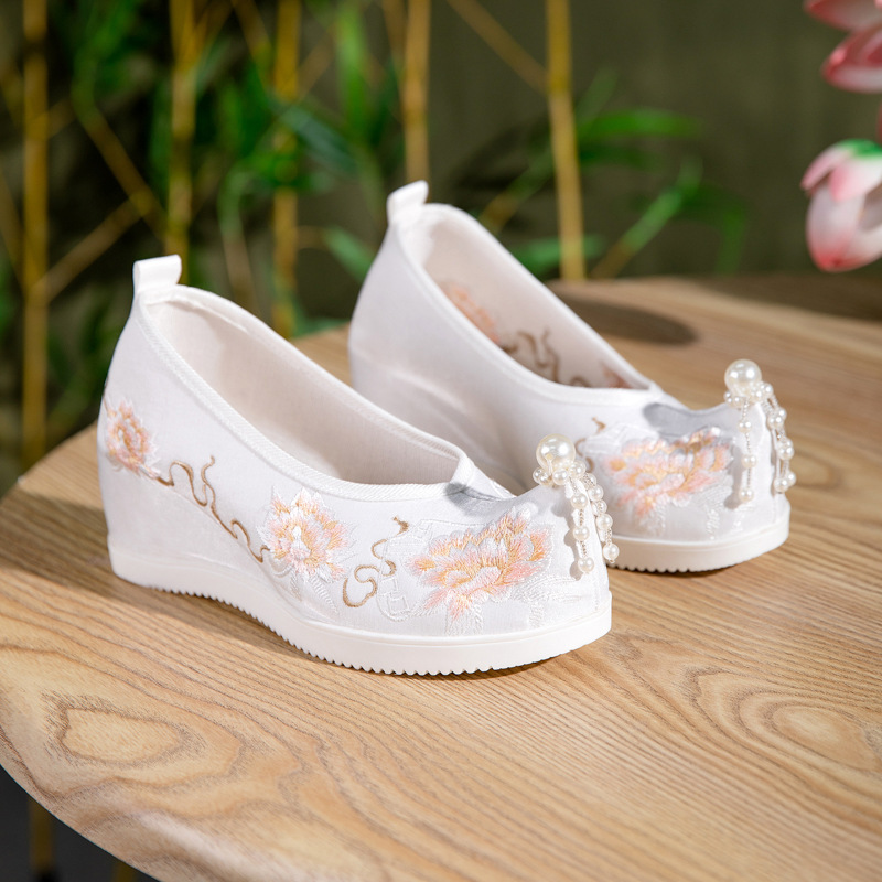 Zapatos Hanfu con Bordado de P - Embroidery Fabric reseña y precio