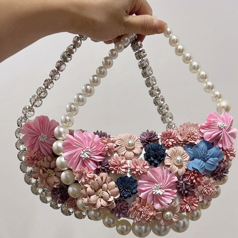 Bolso de mano de mujer con ped - Embroidery Ribbon reseña y precio