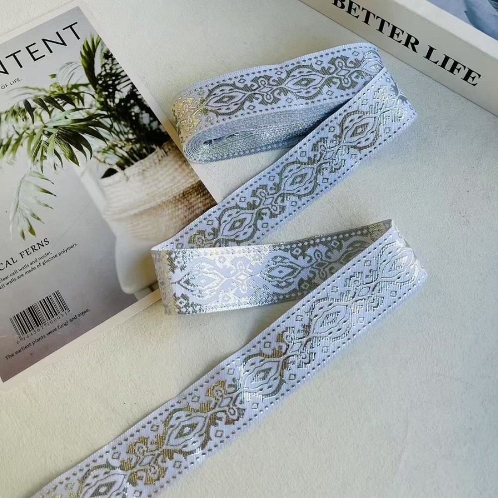 Cinta de bordado con purpurina - Embroidery Ribbon reseña y precio